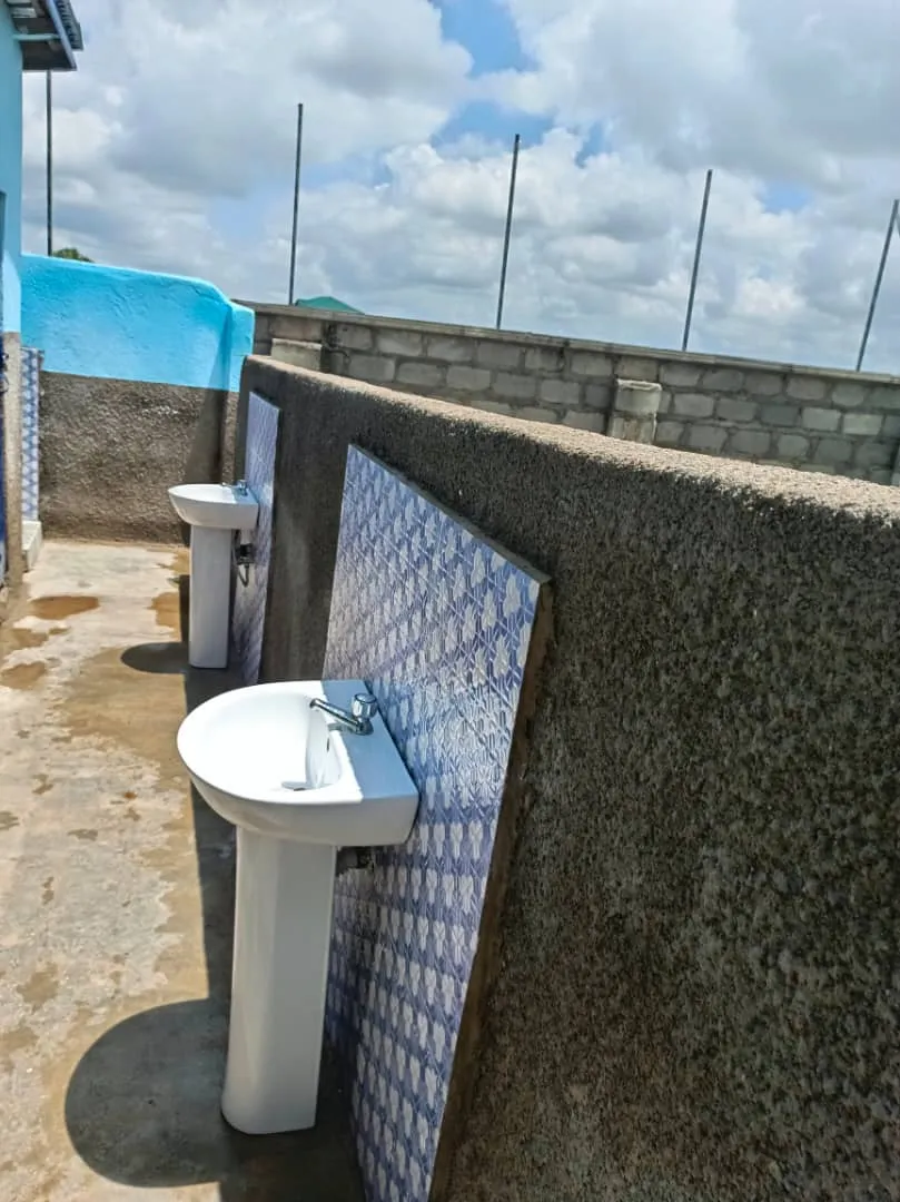 Bathroom project at James Browne Memorial School